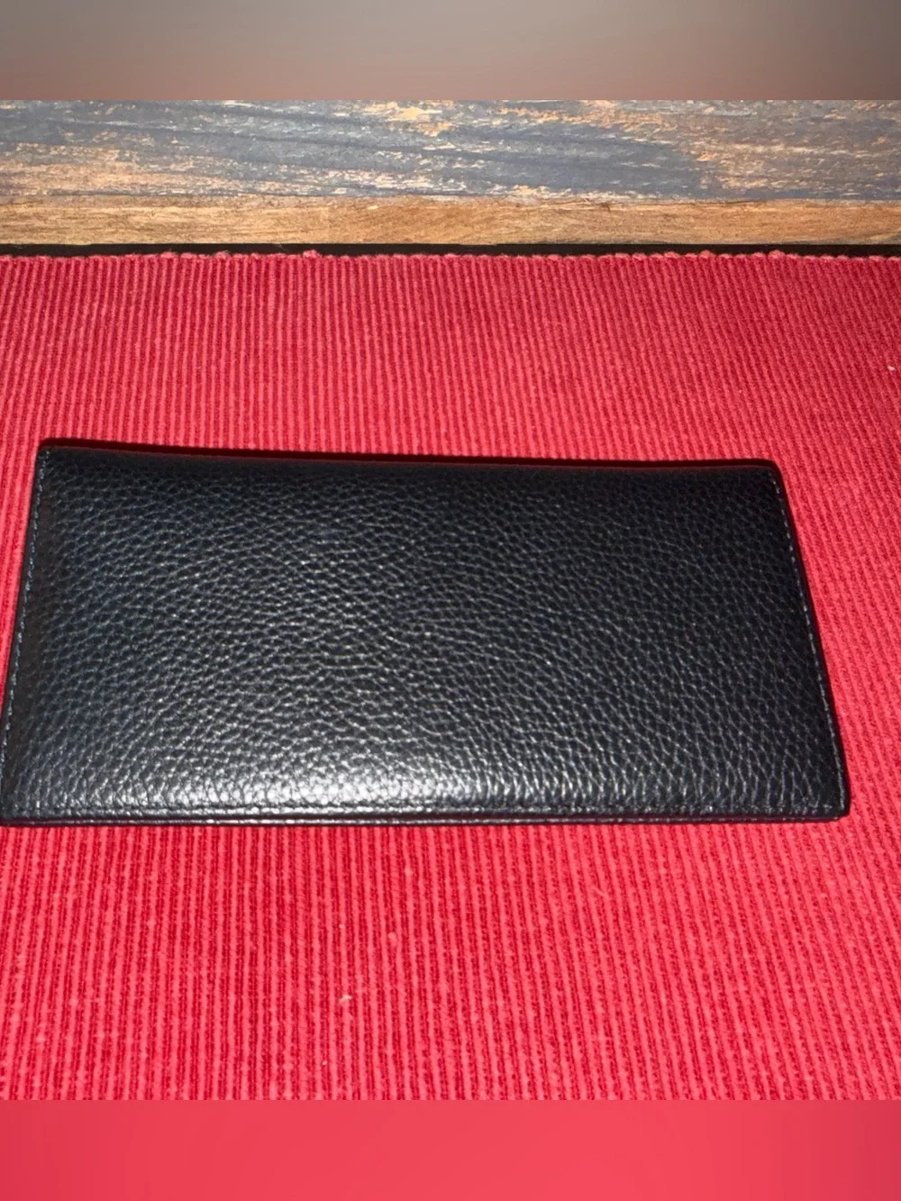 YNS Generic Black Leather Long Wallet - Picture 1 of 6